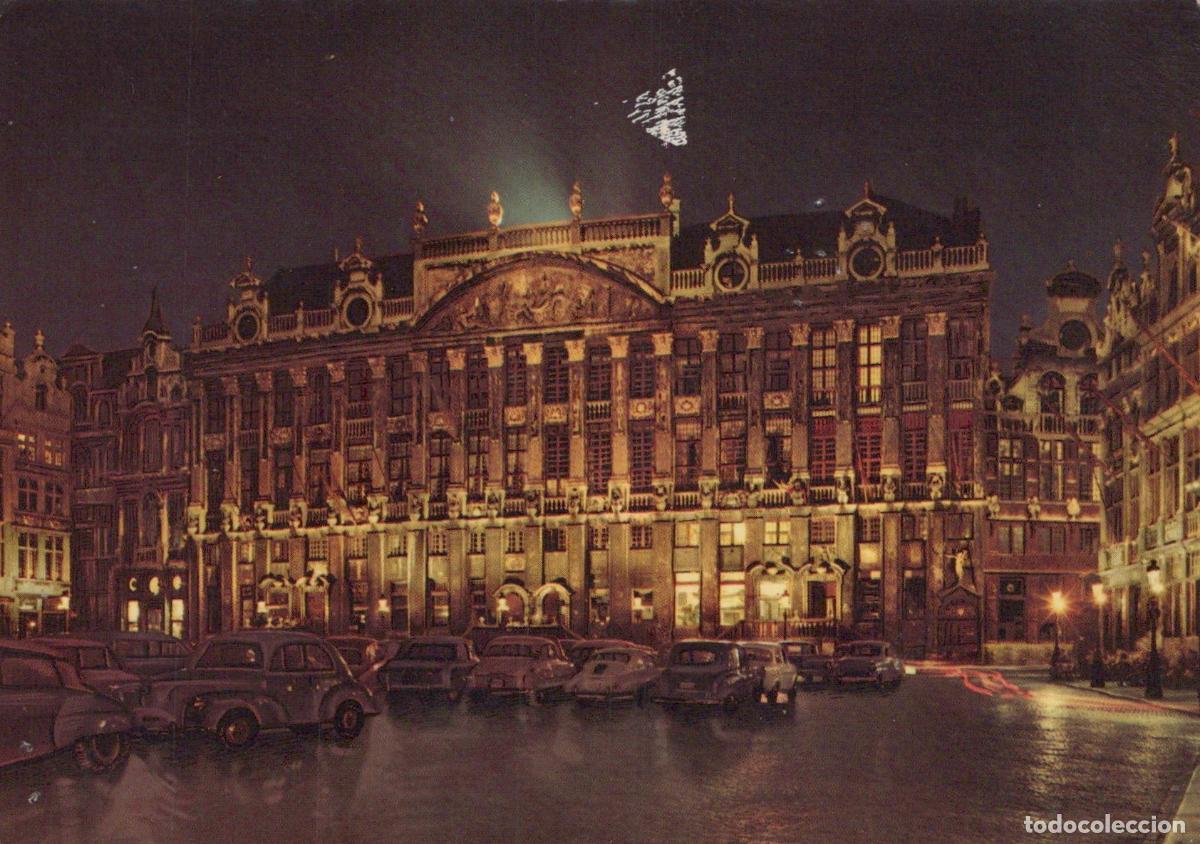 Cartoline: Belgium District Bruxelles Grand Place Maison des Ducs de Brabant Nuit *YAH017