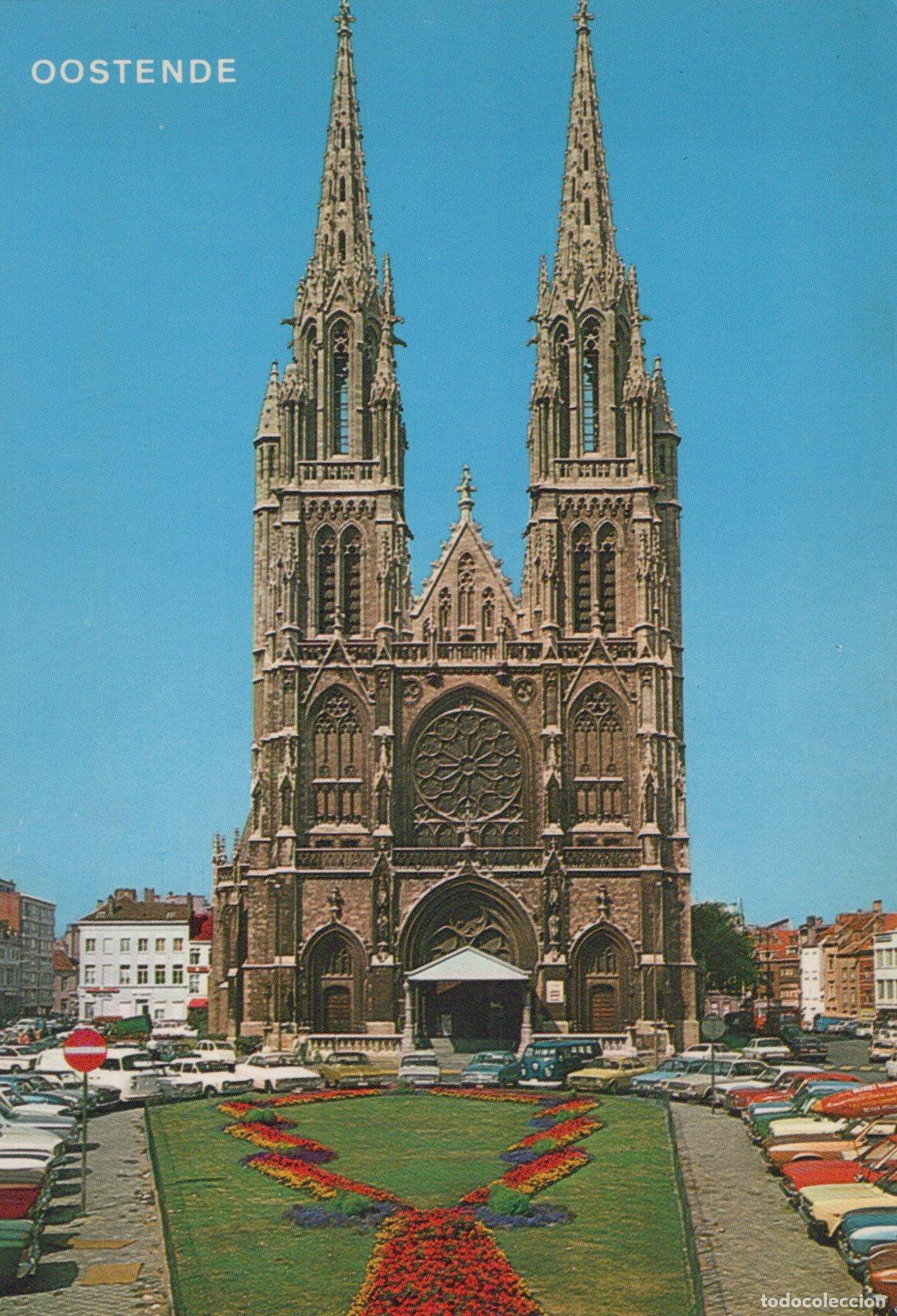 Cartoline: Belgium Oostende West Vlaanderen Sint Petrus en Pauluskerk Unposted *YAH021