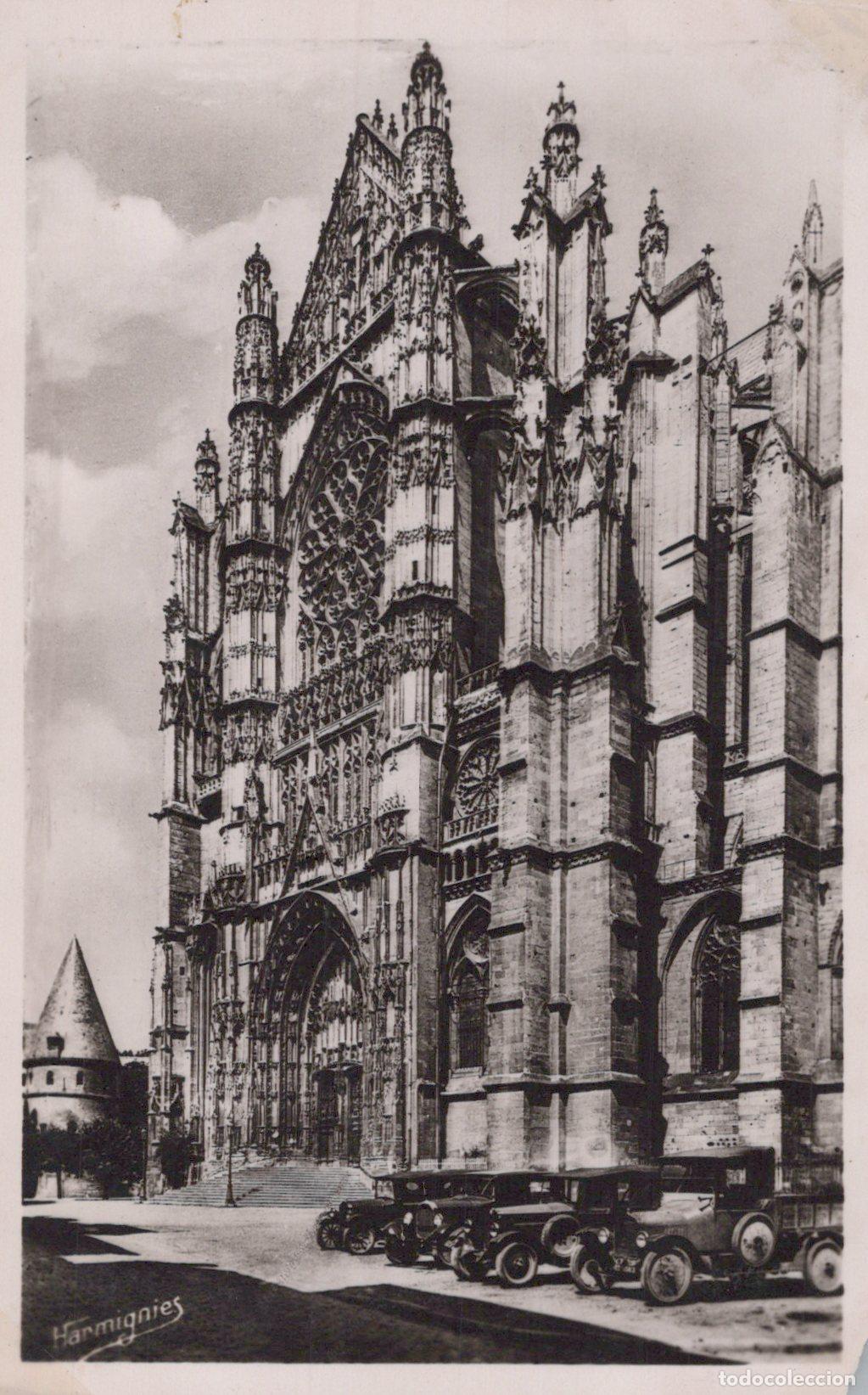 Postcards: France Beauvais Cath&eacute;drale Saint Pierre Fa&ccedil;ade Gothique Real Photo *YAH048