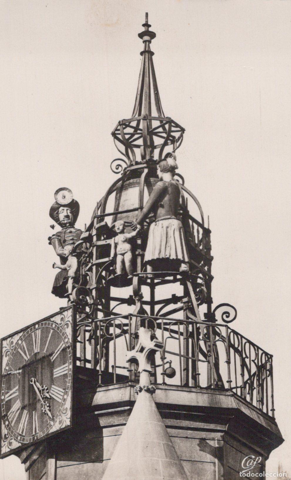 Postcards: France Dijon Jacquemart &Eacute;glise Notre Dame Horloge Unposted *YAH053