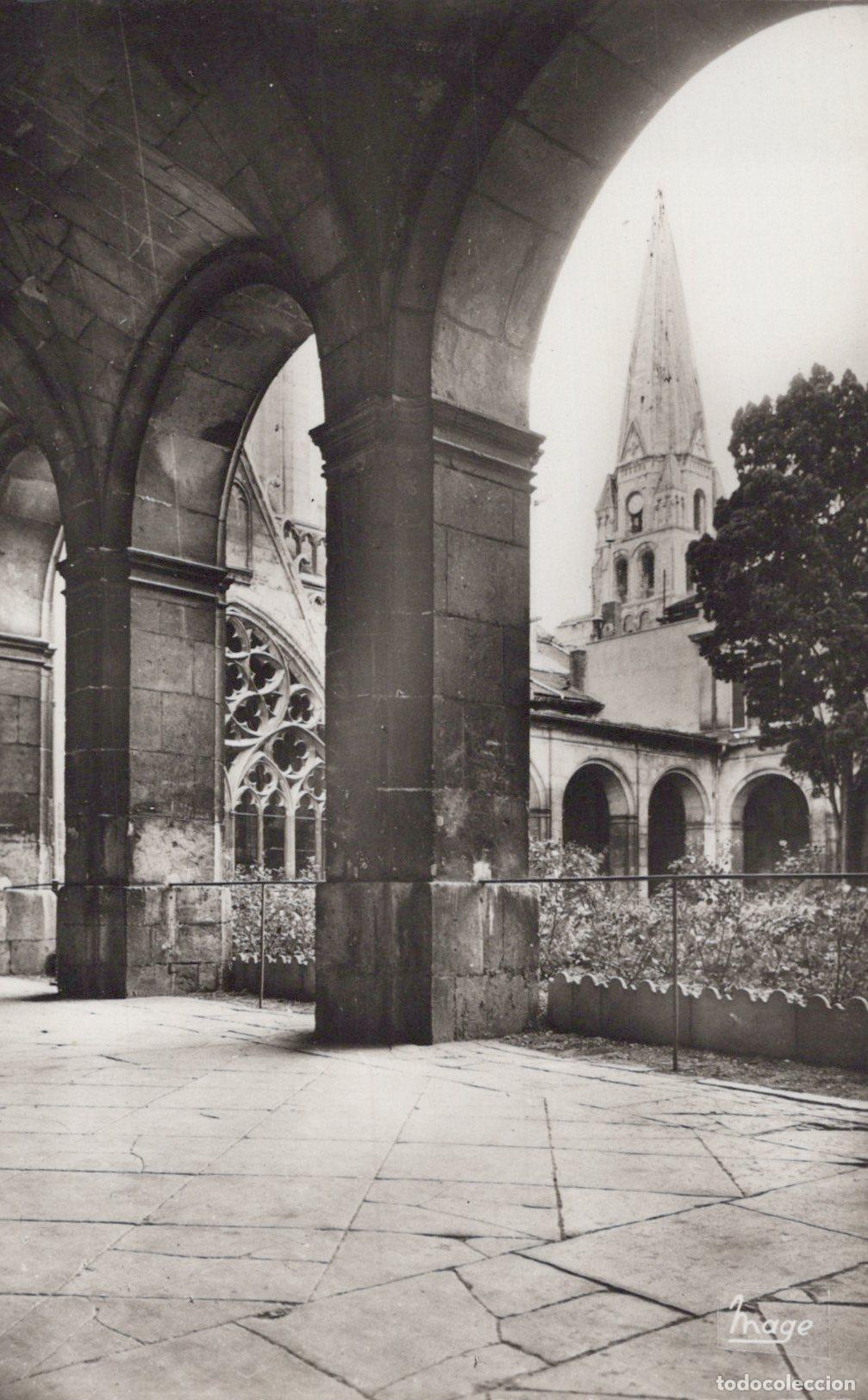 Postcards: France Auxerre Abbaye Saint Germain la Tour Vue du Real Photo Unposted *YAH051