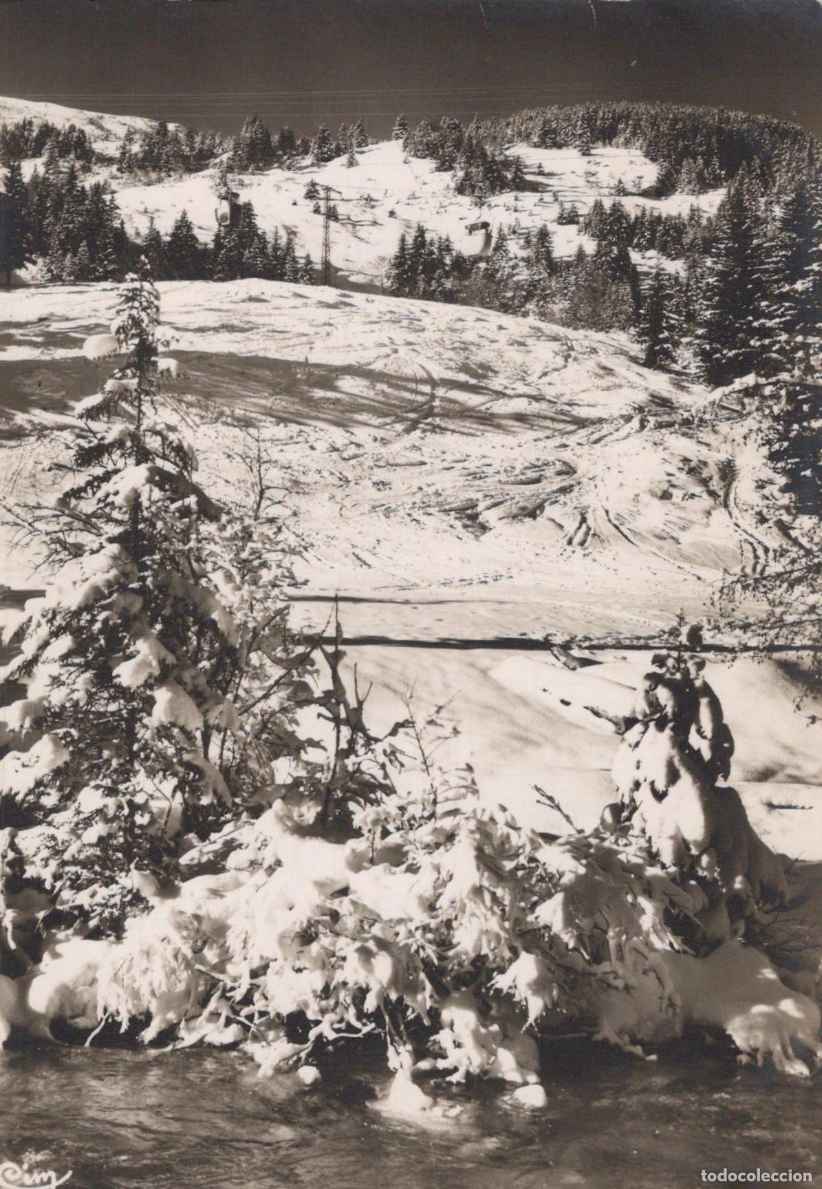 Postcards: France Other Unclassified Valloire Galibier Paysage Hivernal Real Photo *YAH062