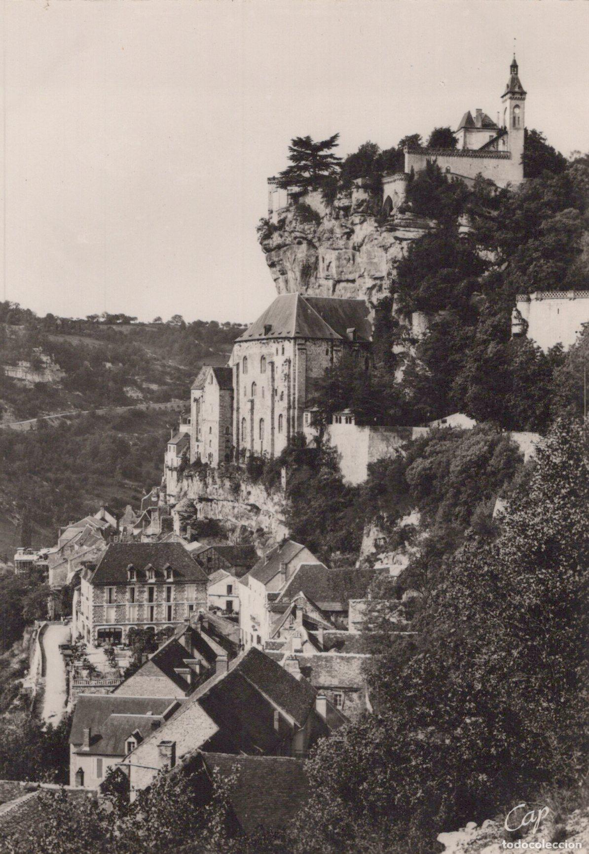 Postcards: France Rocamadour Village M&eacute;di&eacute;val sur Falaise Unposted *YAH088