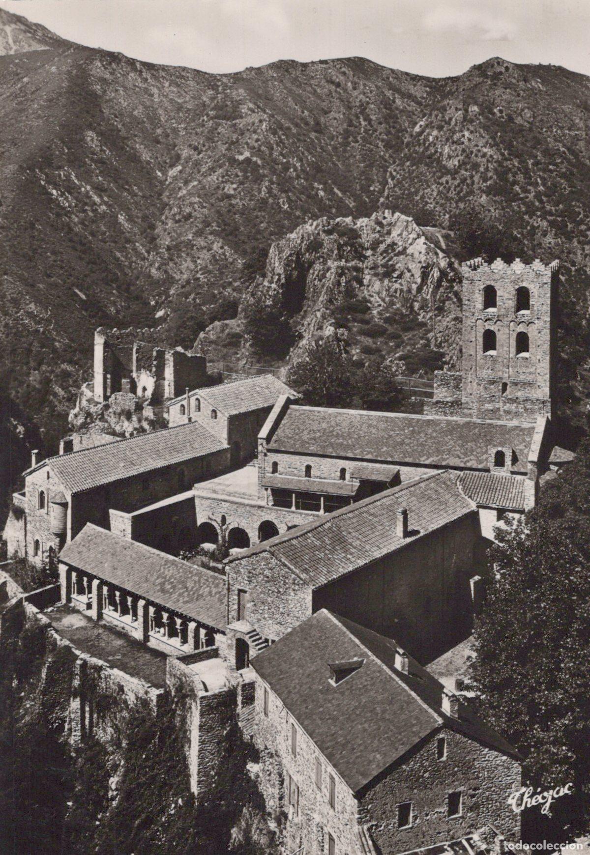 Postcards: France Other Unclassified Vernet les Bains Abbaye St Real Photo Unposted *YAH094