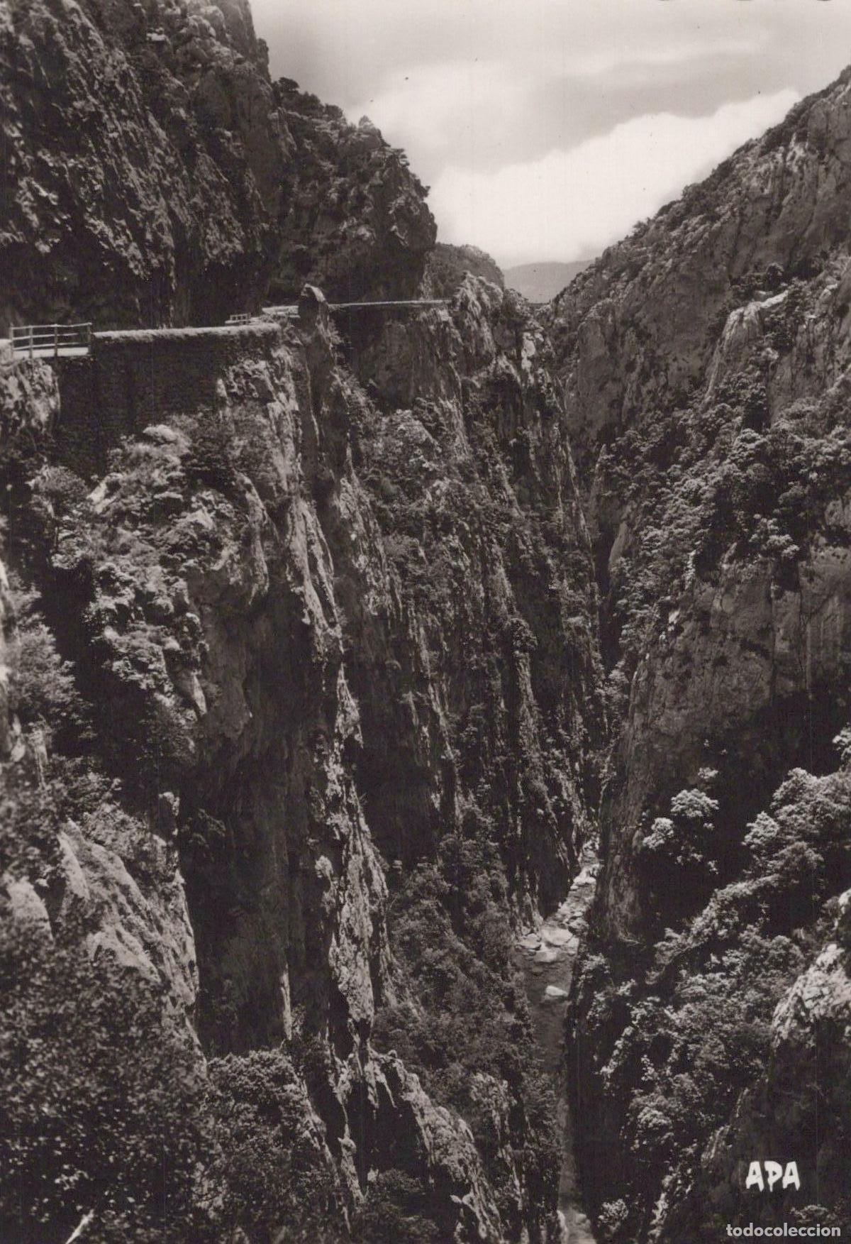 Postcards: France Saint Paul de Fenouillet Gorges de Galamus Route Unposted *YAH093