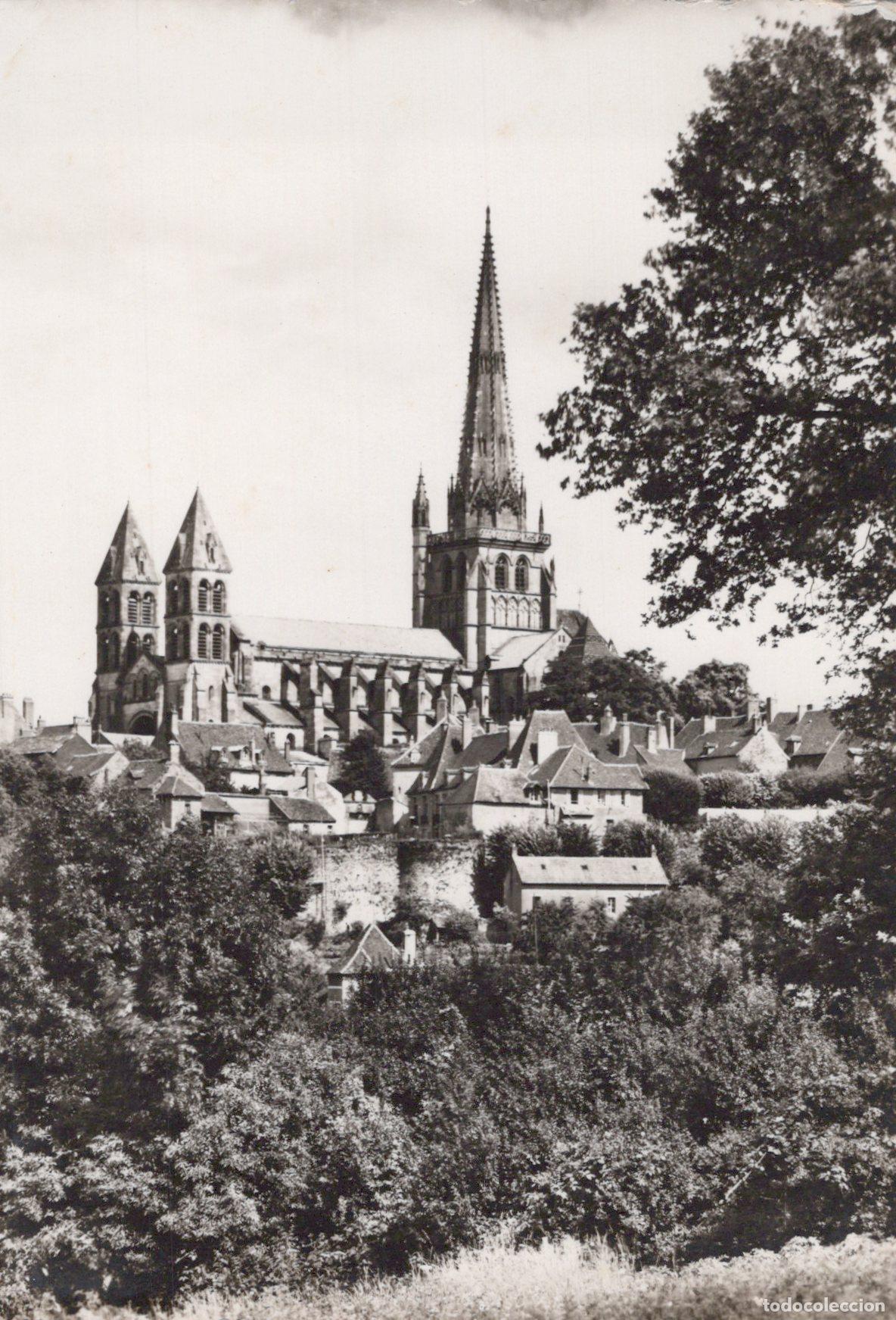 Postcards: France Autun Cath&eacute;drale Saint Lazare Architecture Real Photo Unposted *YAH099