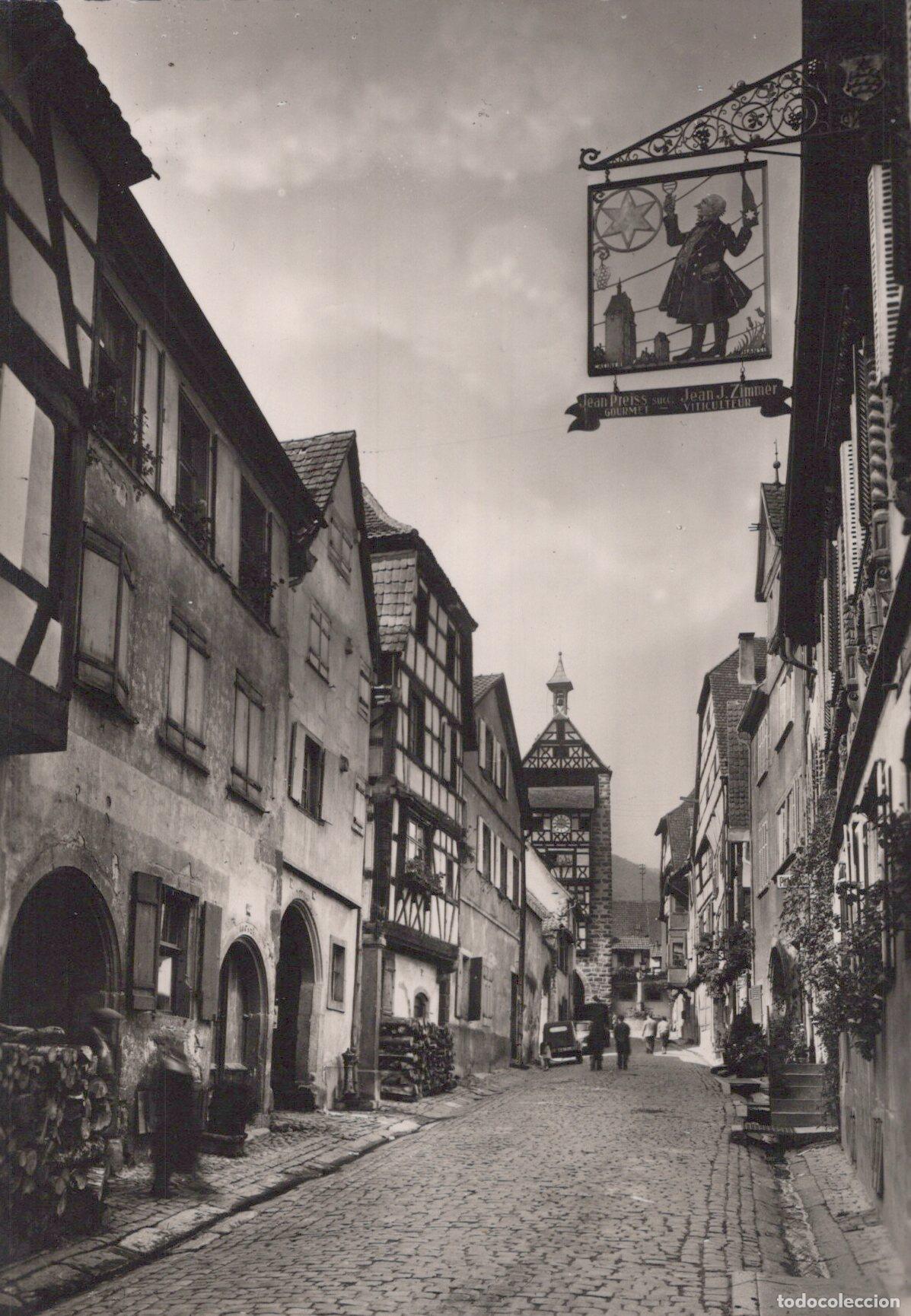 Postcards: France Riquewihr Rue Historique Maisons &Agrave; Colombages *YAH082