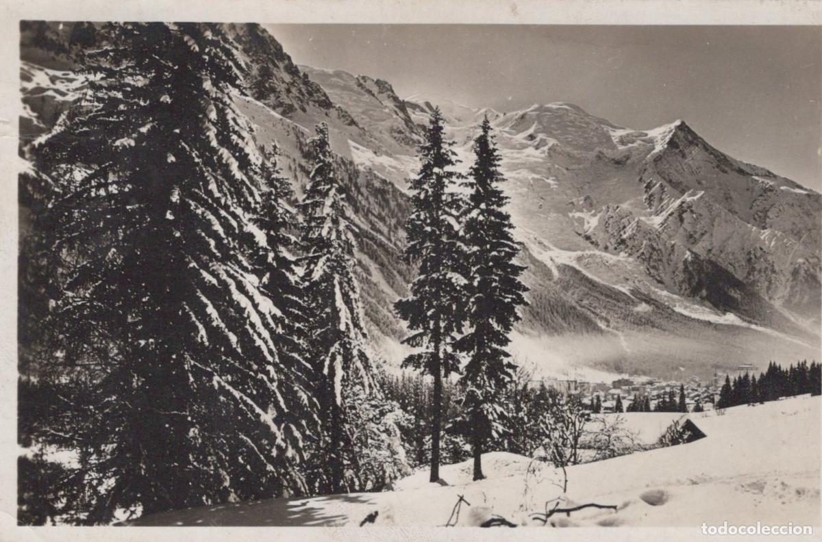 Postcards: France Chamonix Mont Blanc Chamonix Paysage Hivernal Mont Blanc *YAH123