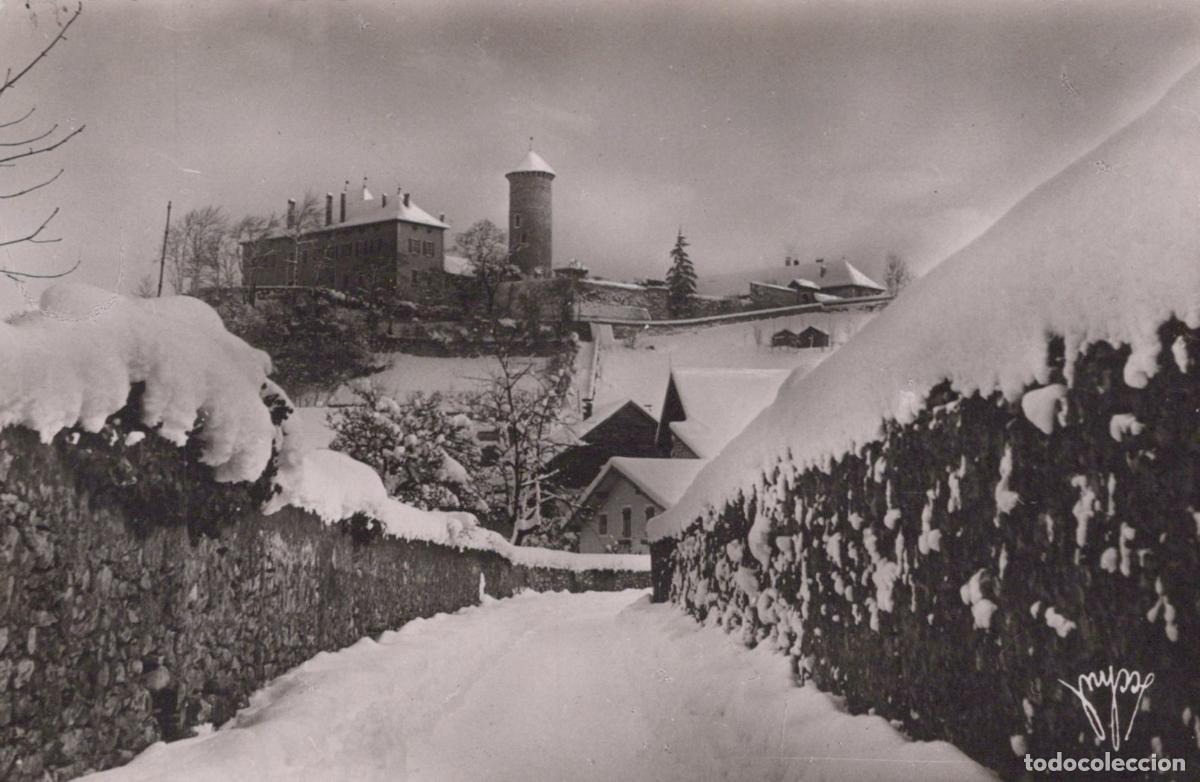 Postcards: France Faverges Ch&acirc;teau Paysage Hivernal Unposted *YAH128