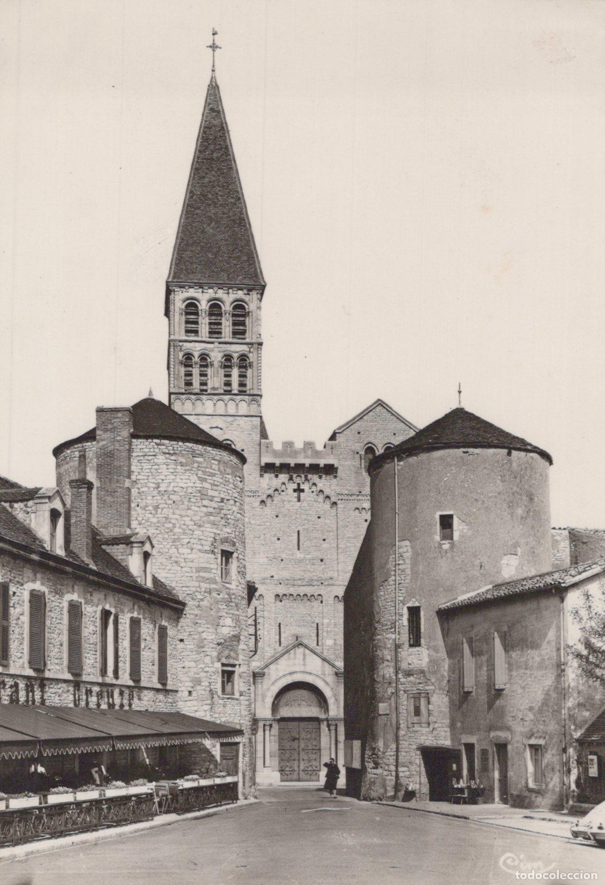 Postcards: France Tournus Tourneus Sa&ocirc;ne et Loire Abbatiale Real Photo Unposted *YAH101