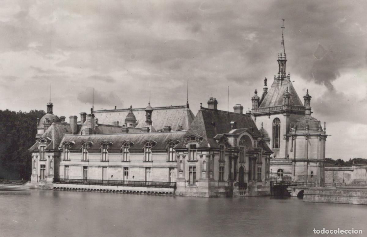 Postcards: France Chantilly Ch&acirc;teau de C&ocirc;t&eacute; Sud Real Photo Unposted *YAH150