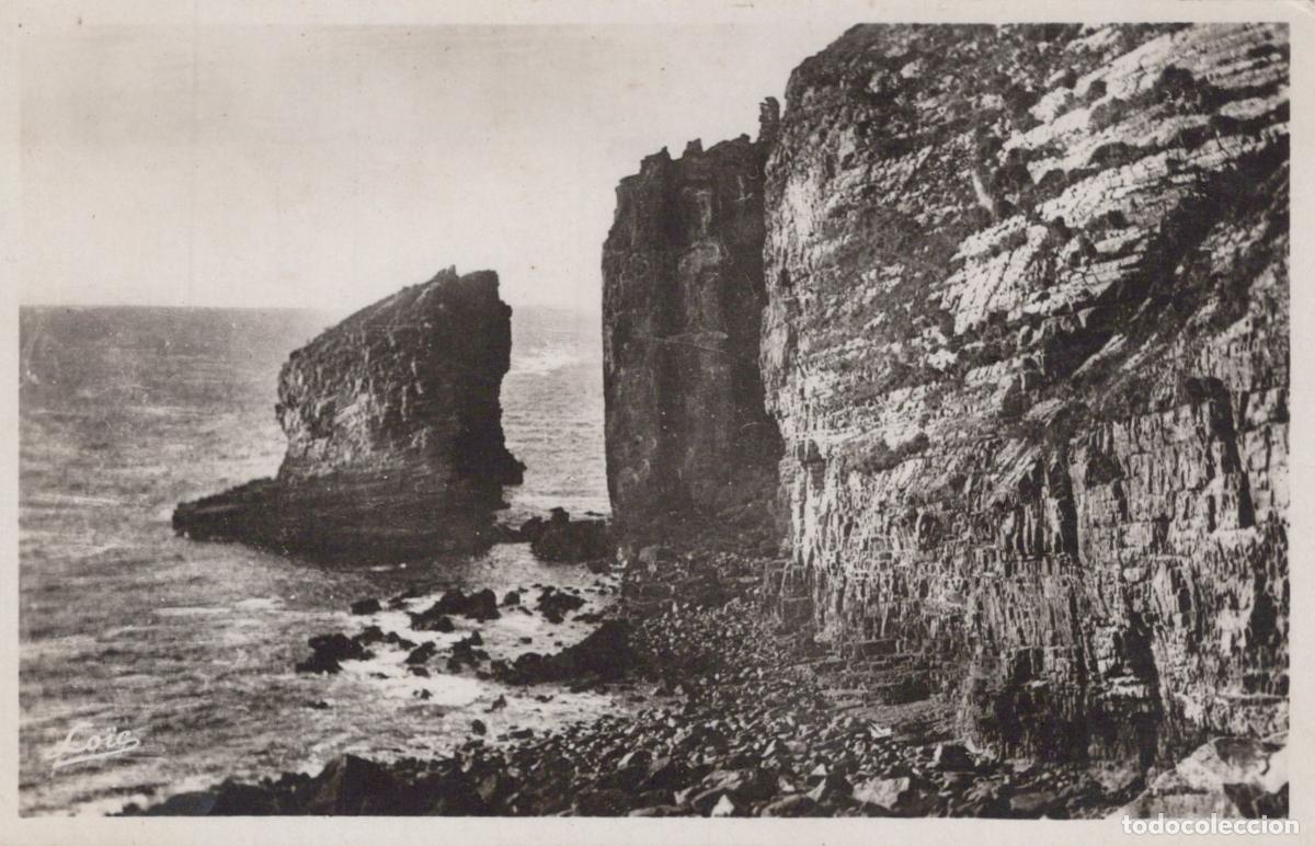 Postcards: France Cap Frehel Cap Fr&eacute;hel Bretagne Falaises et Rocher de la Banche *YAH160