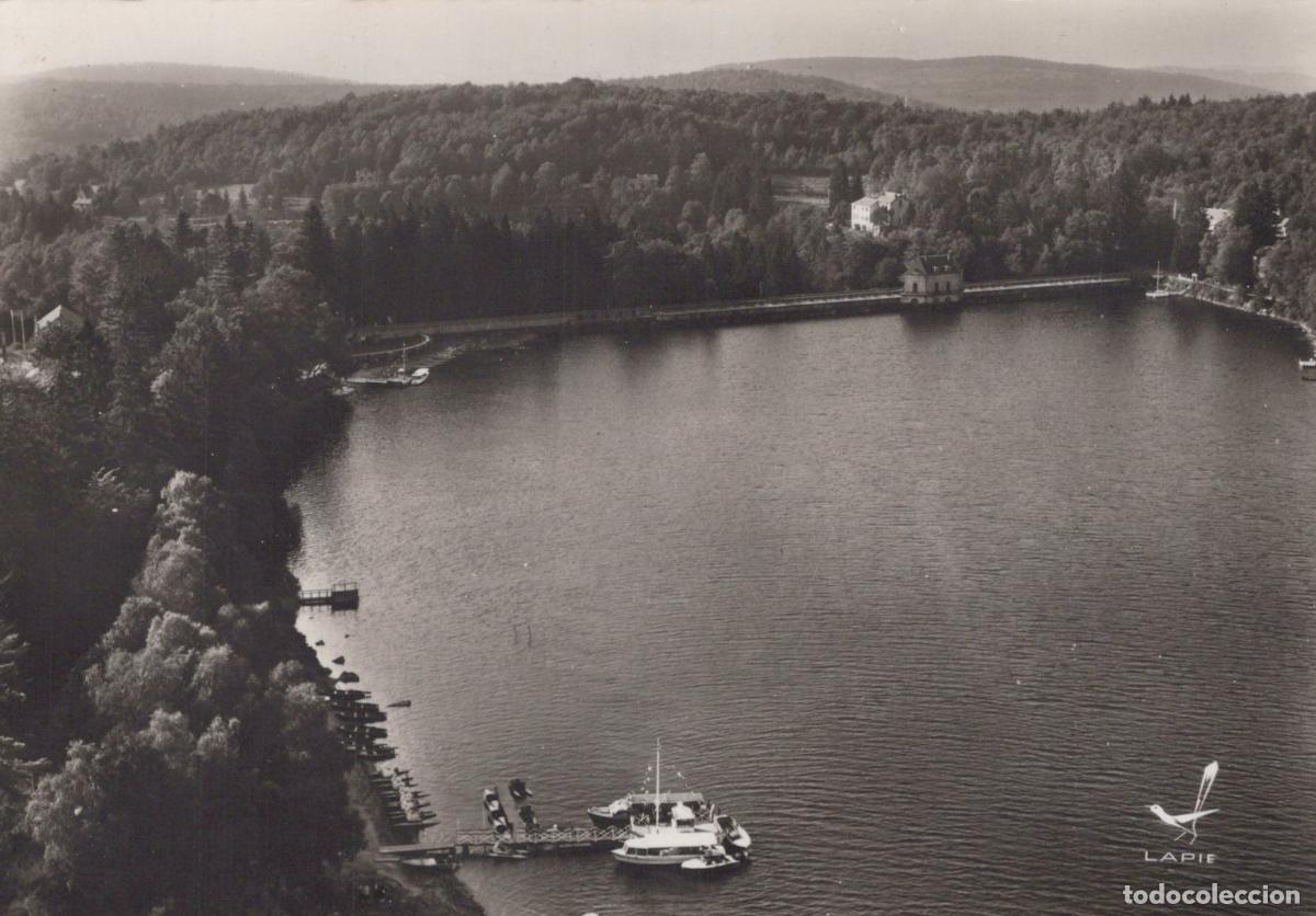 Postcards: France Other Unclassified Lac des Settons Lac Digue Embarcad&egrave;re Unposted *YAH213