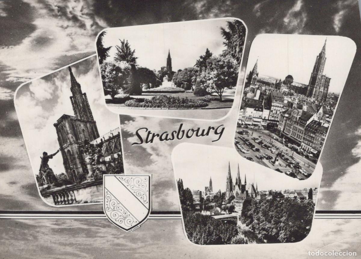 Cartoline: France Strasbourg Vues Multiples Cath&eacute;drale Parcs *YAH182