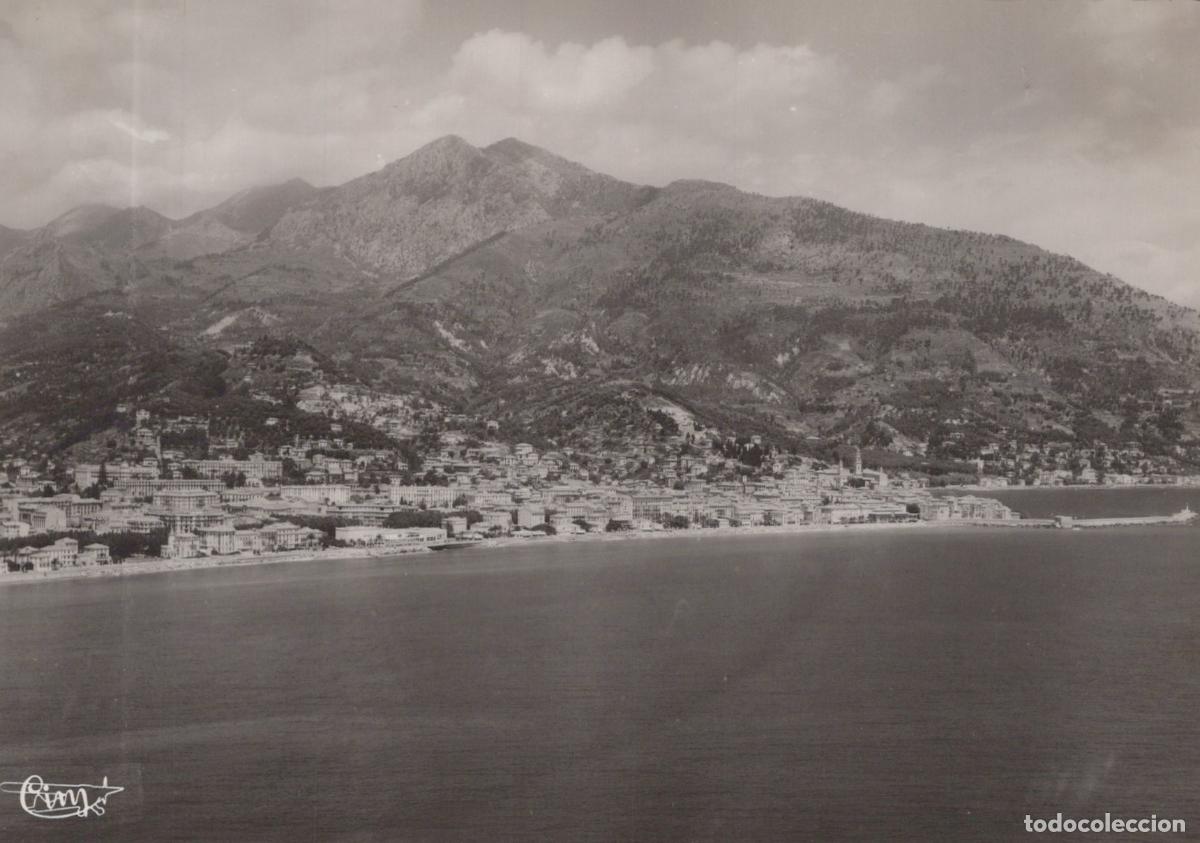 Postcards: France Menton Vue Panoramique A&eacute;rienne Golfe de la Real Photo Unposted *YAH248