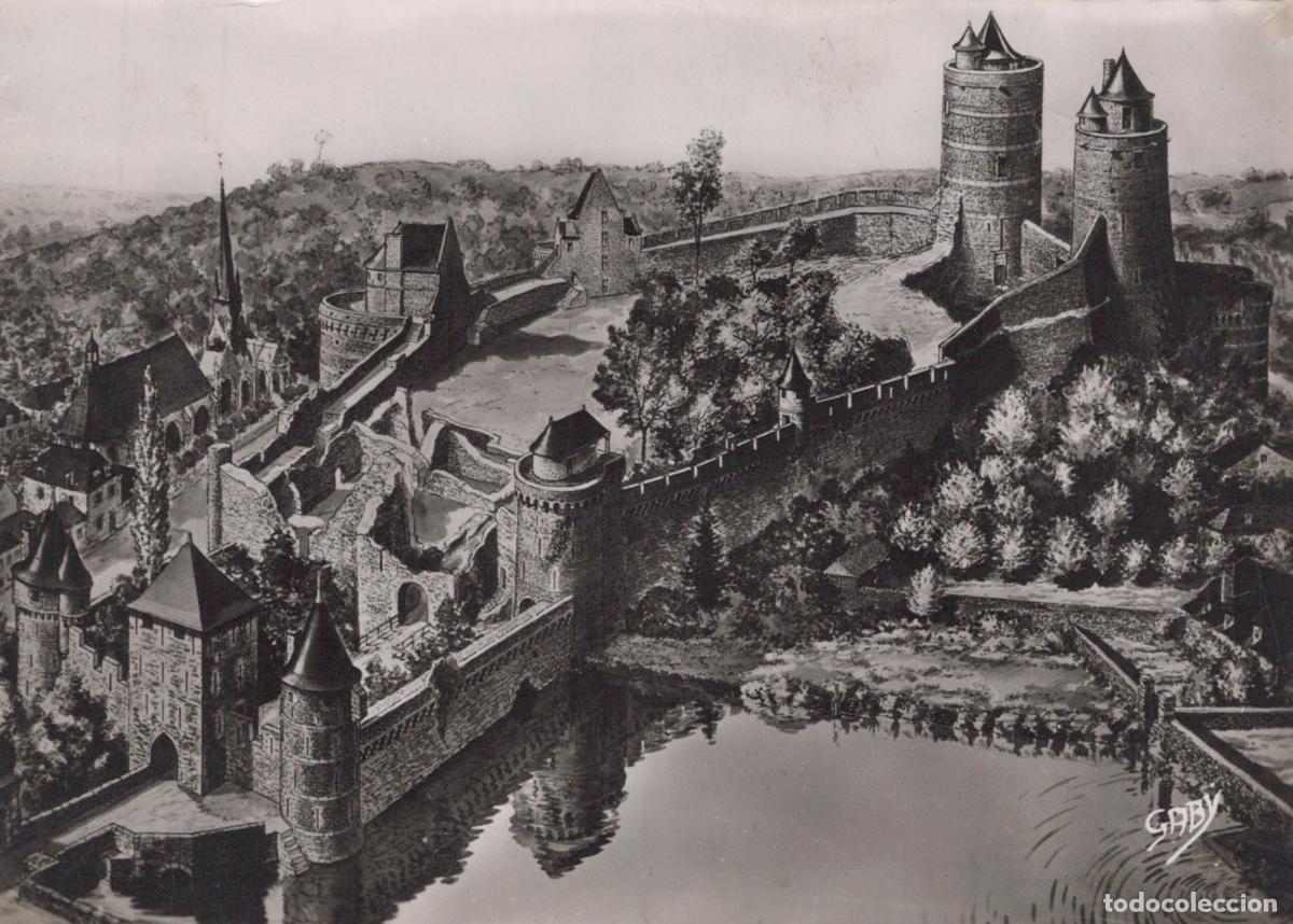 Postais: France Fougeres Le Ch&acirc;teau Xiie et Xve Si&egrave;cles Real Photo Unposted *YAH259