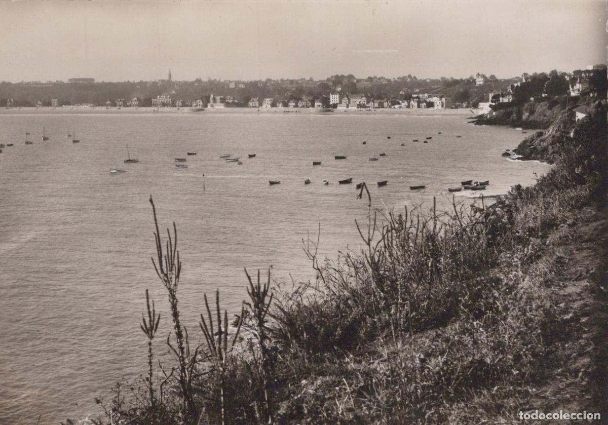 Postales: France Saint Cast Vue G&eacute;n&eacute;rale de la C&ocirc;te Bateaux Unposted *YAH273