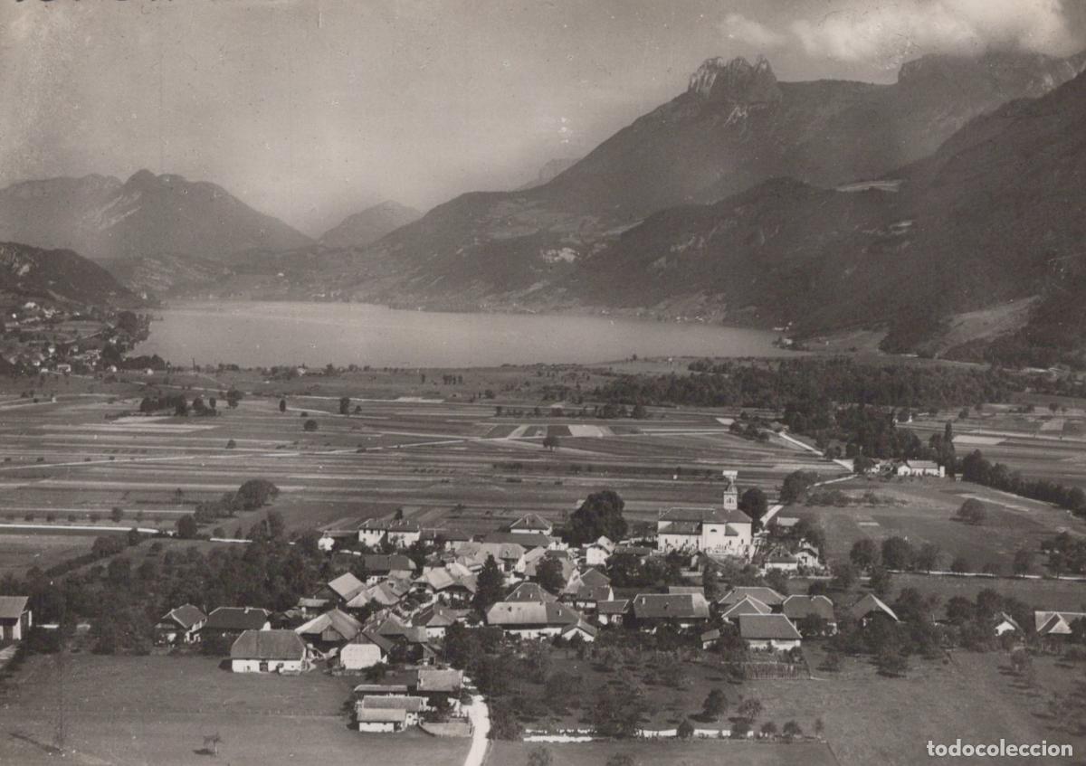Cartes Postales: France Doussard Vue A&eacute;rienne Lac D Annecy Unposted *YAH294