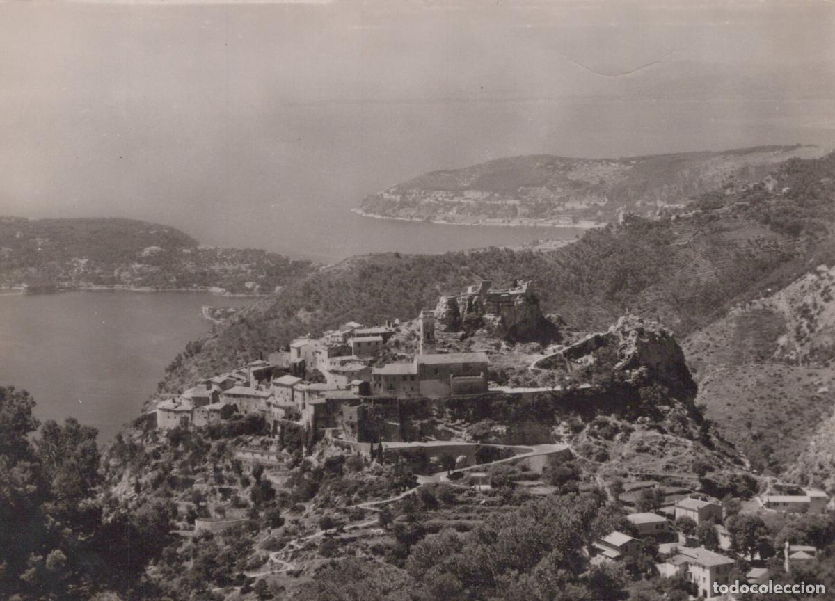 Postales: France Eze Alpes Maritimes Vue G&eacute;n&eacute;rale du Village Real Photo Unposted *YAH241