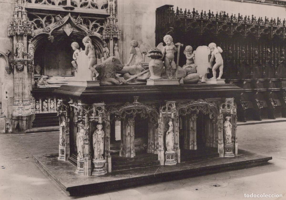 Postales: France Bourg en Bresse &Eacute;glise de Brou Tombeau de Real Photo Unposted *YAH313