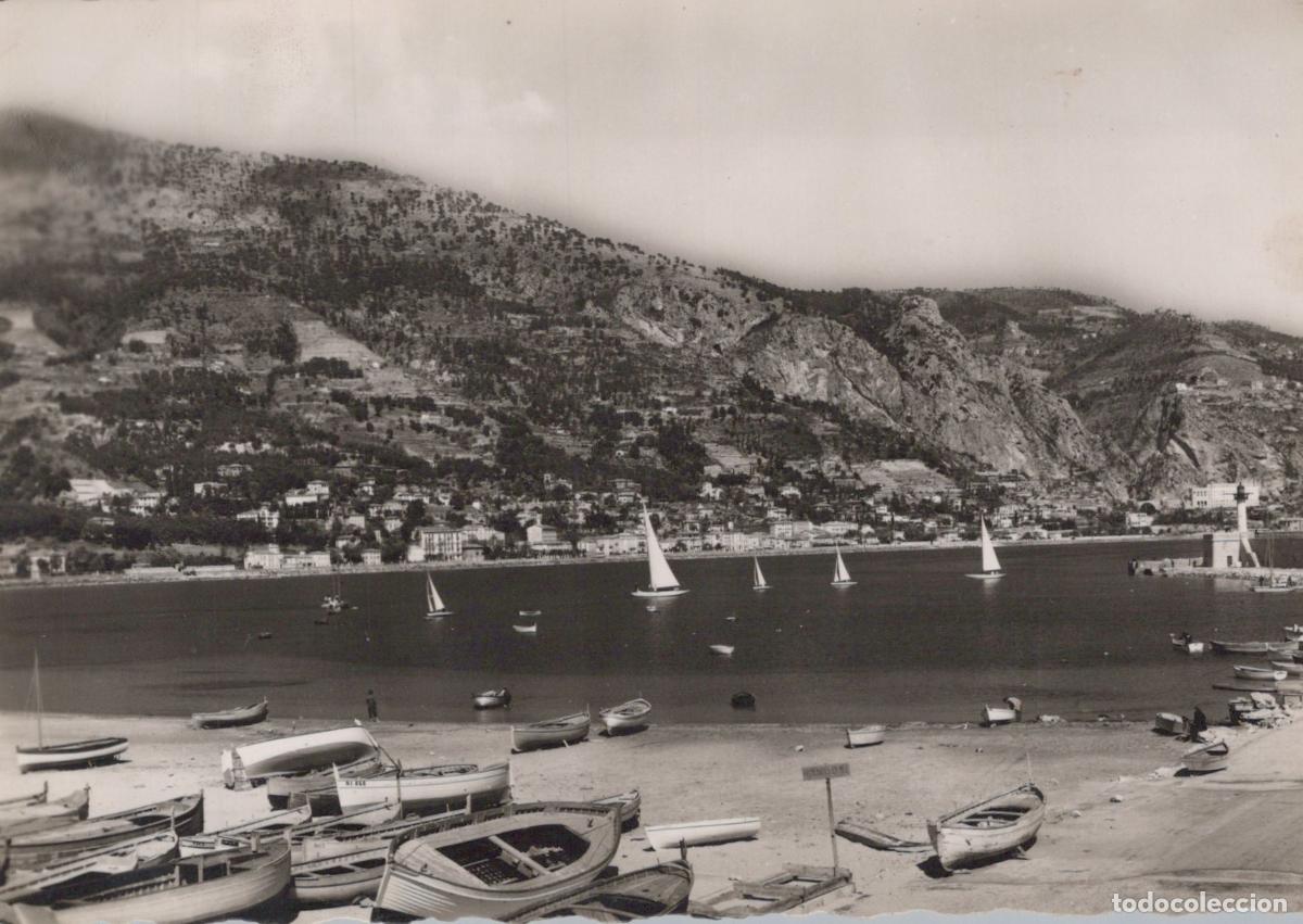Postales: France Menton Garavan et le Port Voiliers et Bateaux Unposted *YAH247