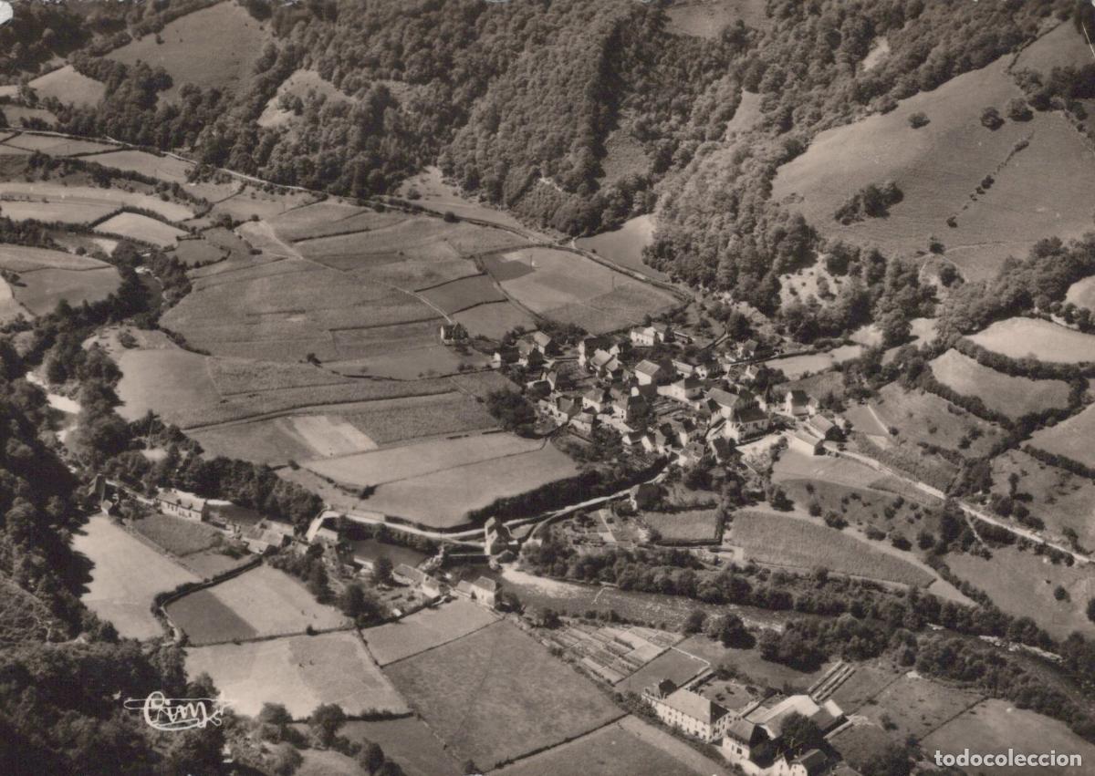 Cartoline: France Other Unclassified Licq Atherey Vue A&eacute;rienne Village Real Photo *YAH334
