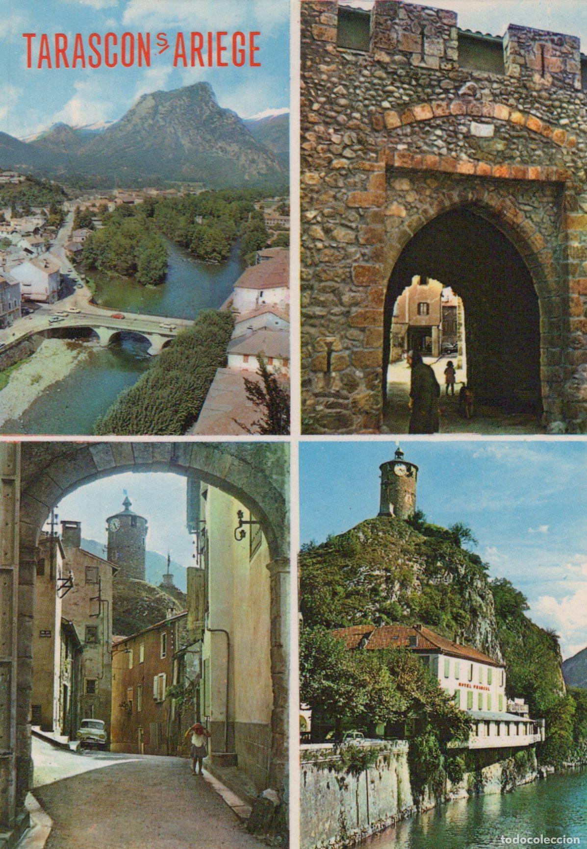 Cartes Postales: France Tarascon sur Ari&egrave;ge Vue G&eacute;n&eacute;rale Portes D Espagne et Lacasssade *YAH378