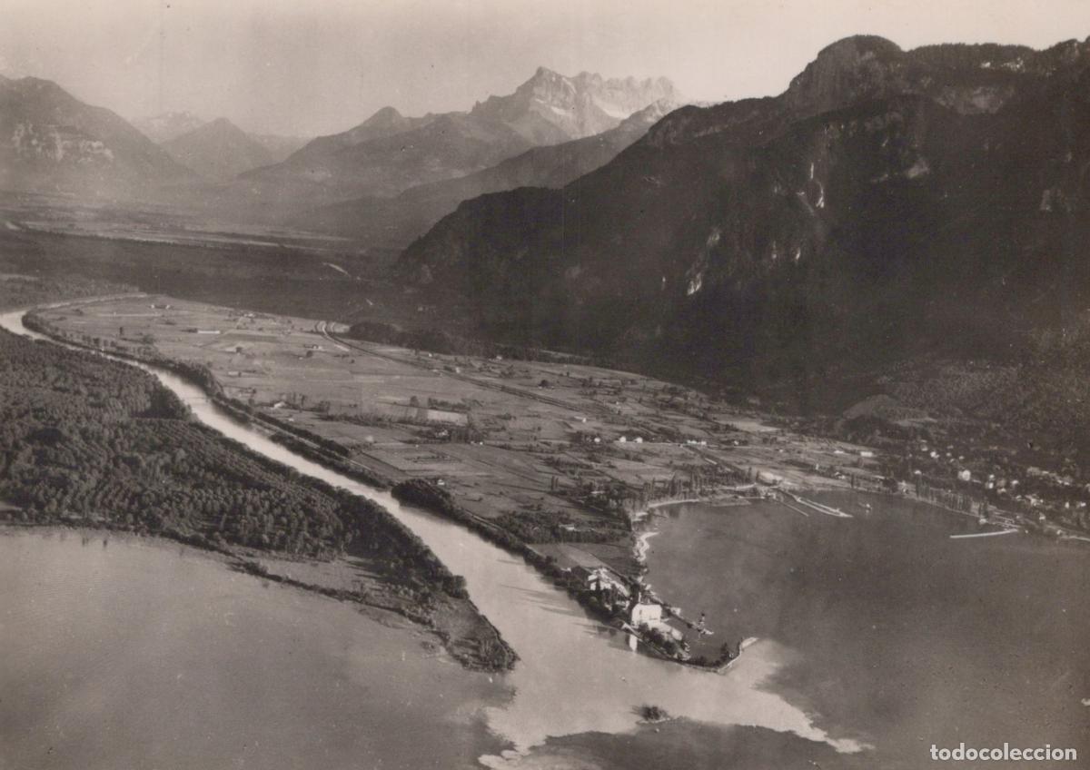 Cartes Postales: Switzerland Other Unclassified Bouveret LE Lac L&eacute;man Confluent Unposted *YAH287