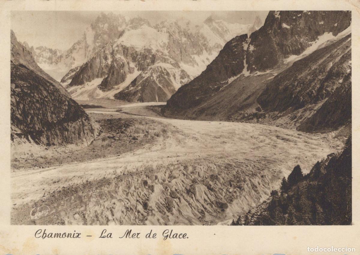 Cartes Postales: France Chamonix Mont Blanc Chamonix Mer de Glace Glacier Montagnes *YAH291