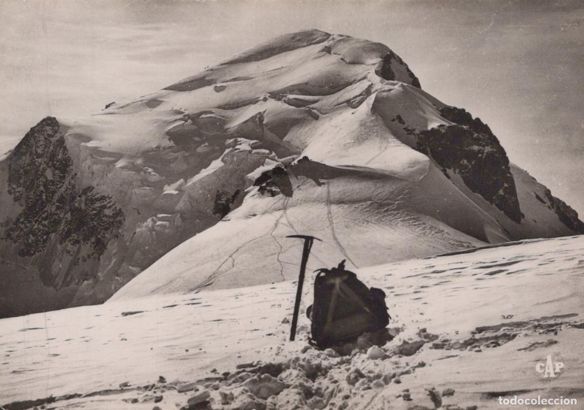 Postcards: France Chamonix Mont Blanc Sommet Alpinisme Paysage Neige Unposted *YAH292