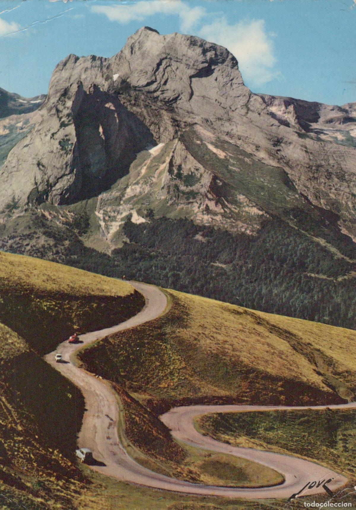 Postcards: France Pau Col D Aubisque Route de Montagne *YAH413