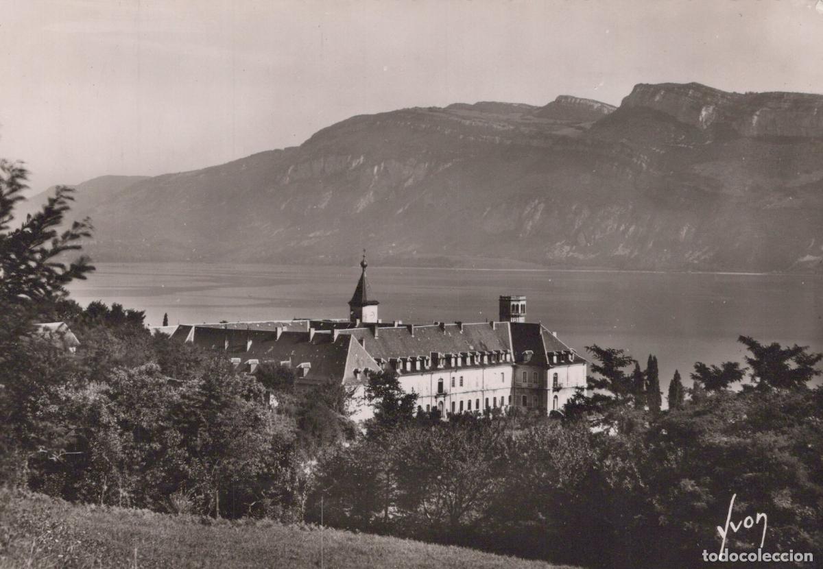 Postcards: France Other Unclassified Hautecombe Abbaye D Lac du Real Photo Unposted *YAH302