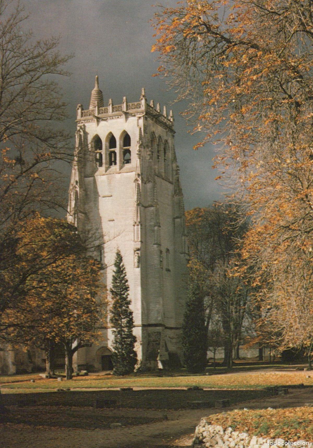 Cartoline: France Brionne Normandie Abbaye Notre Dame du Bec Hellouin Tour Saint *YAH450