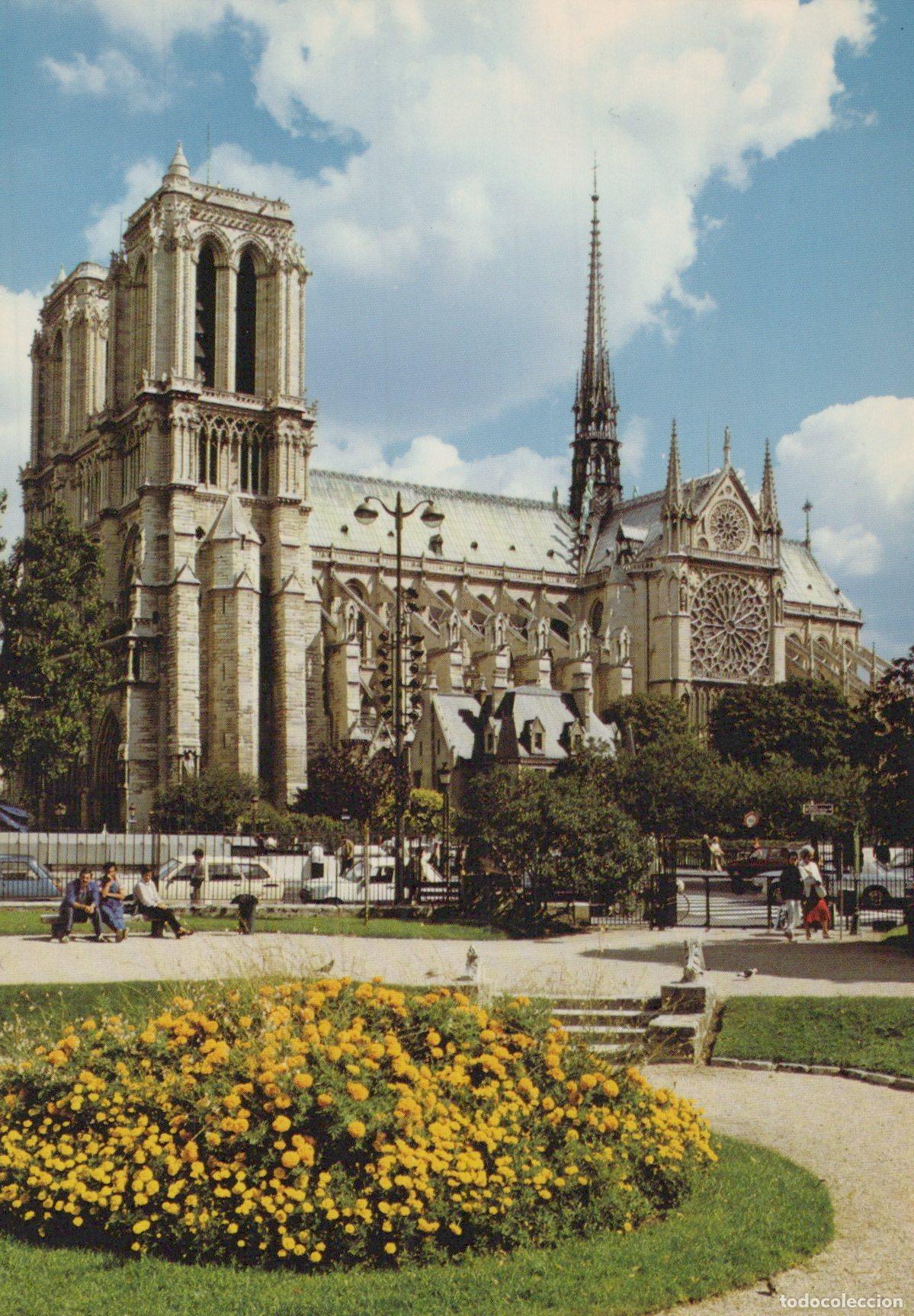 Postcards: France Arc de Triomphe Paris &Icirc;le de Cath&eacute;drale Notre Dame Architecture *YAH455