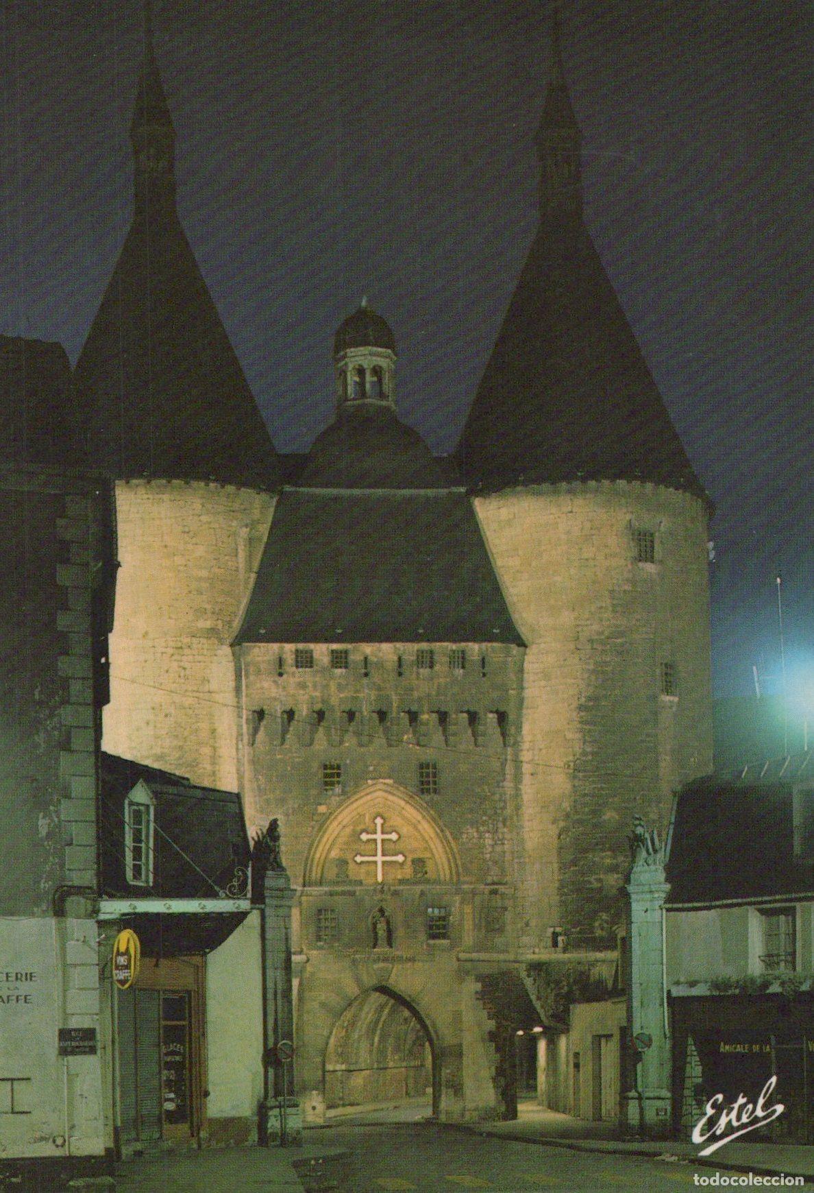 Postais: France Nancy Porte de la Craffe Architecture Nuit *YAH463