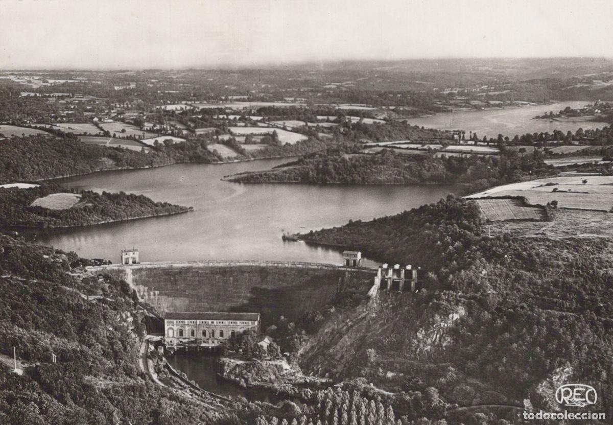 Postcards: France Other Unclassified Eguzon le Barrage D &Eacute;guzon Vue Unposted *YAH331