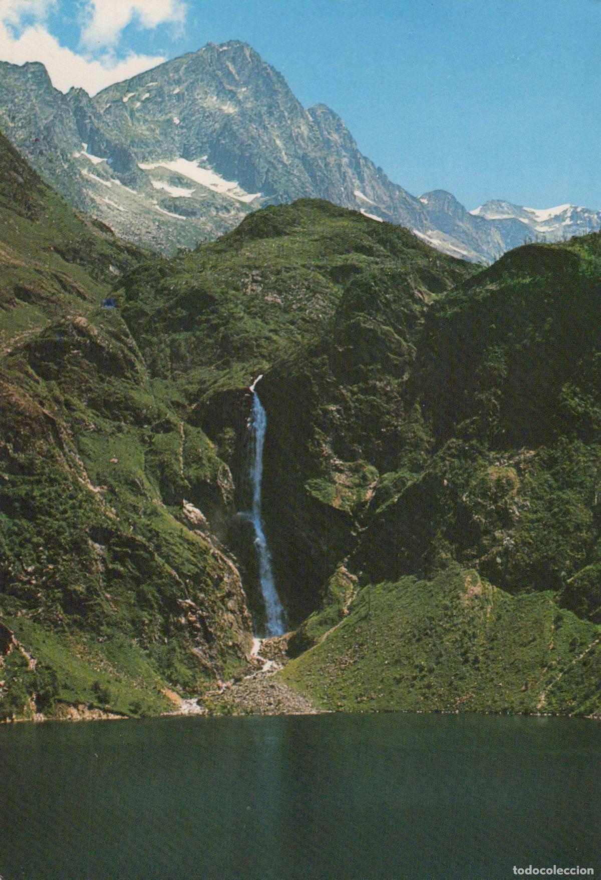 Cartes Postales: France Luchon Lac D O&ocirc; et Cascade Paysage Montagneux des Pyr&eacute;n&eacute;es *YAH480