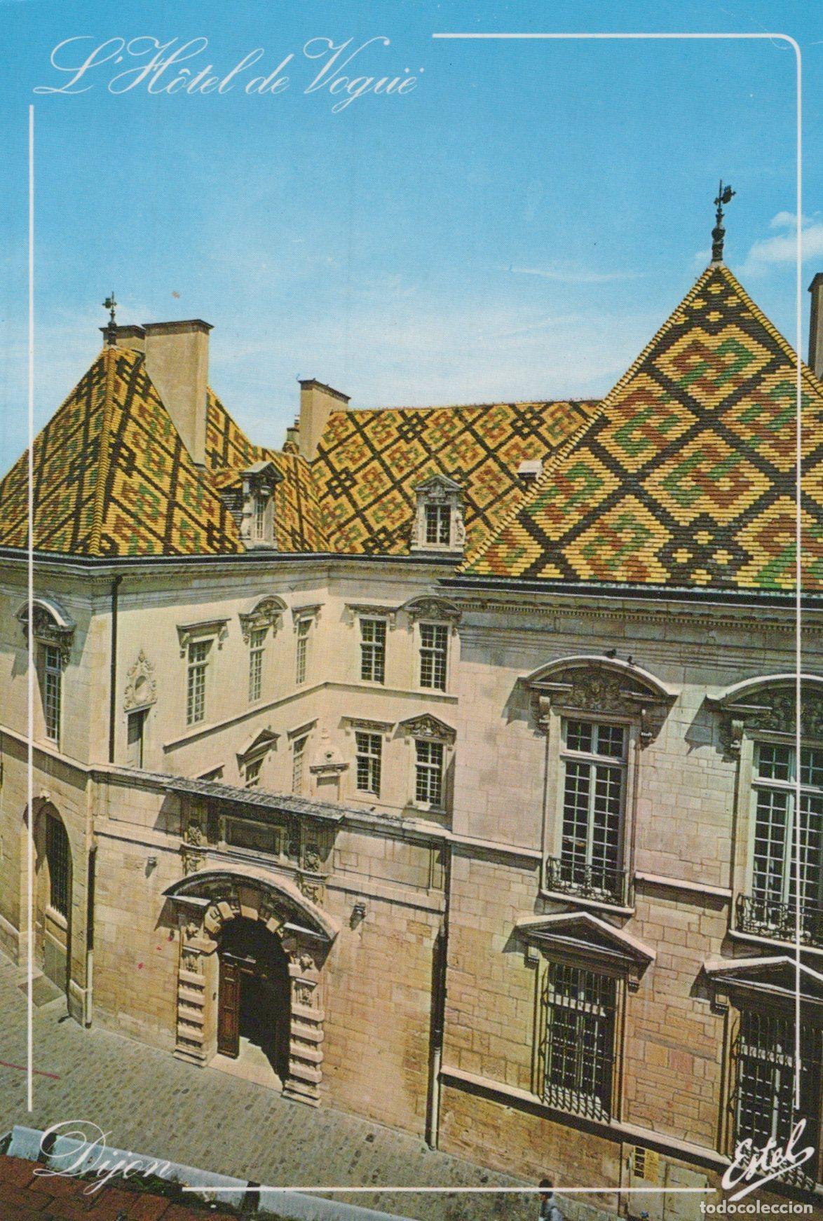 Cartes Postales: France Dijon Bourgogne L H&ocirc;tel de Vog&uuml;&eacute; Toit en Tuiles Verniss&eacute;es *YAH500