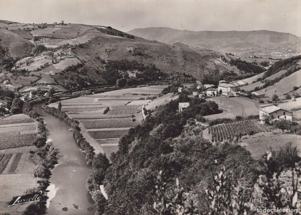 Cartes Postales: France Biriatou Pays Basque Bidassoa Real Photo Unposted *YAH342