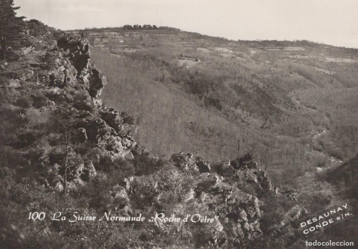 Cartes Postales: France Suisse Normande Roche D O&euml;tre Paysage Real Photo *YAH356