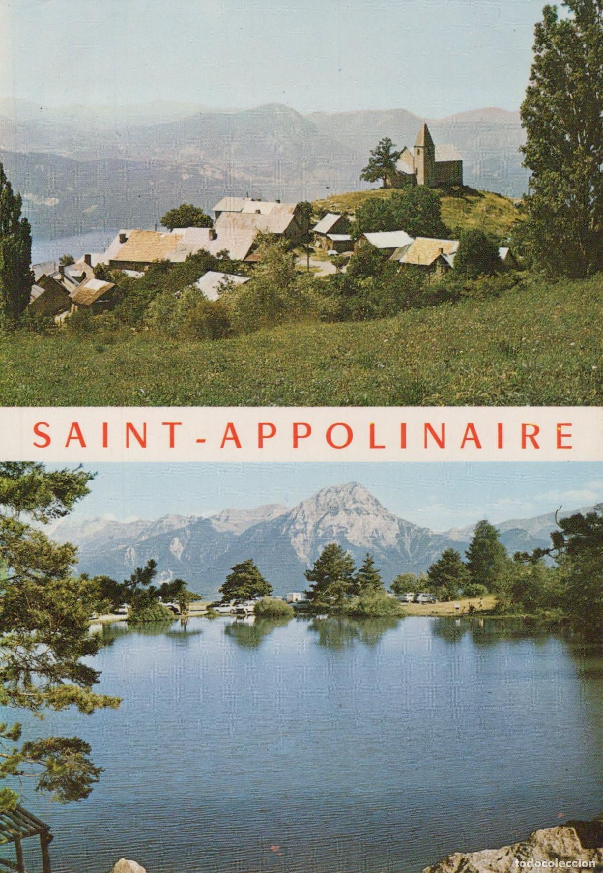 Postcards: France Gap Saint Apollinaire Village &Eacute;glise Lac Alpin Unposted *YAH538
