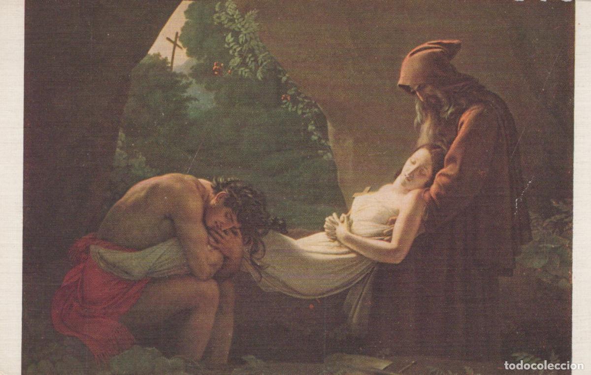 Cartes Postales: France Louvre Paris &Icirc;le de Mus&eacute;e du Girodet Atala au Tombeau Unposted *YAH548
