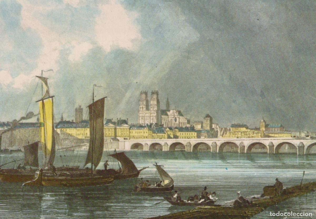 Postais: France Orleans Vue Loire Pont George V Cath&eacute;drale Sainte Croix Unposted *YAH550