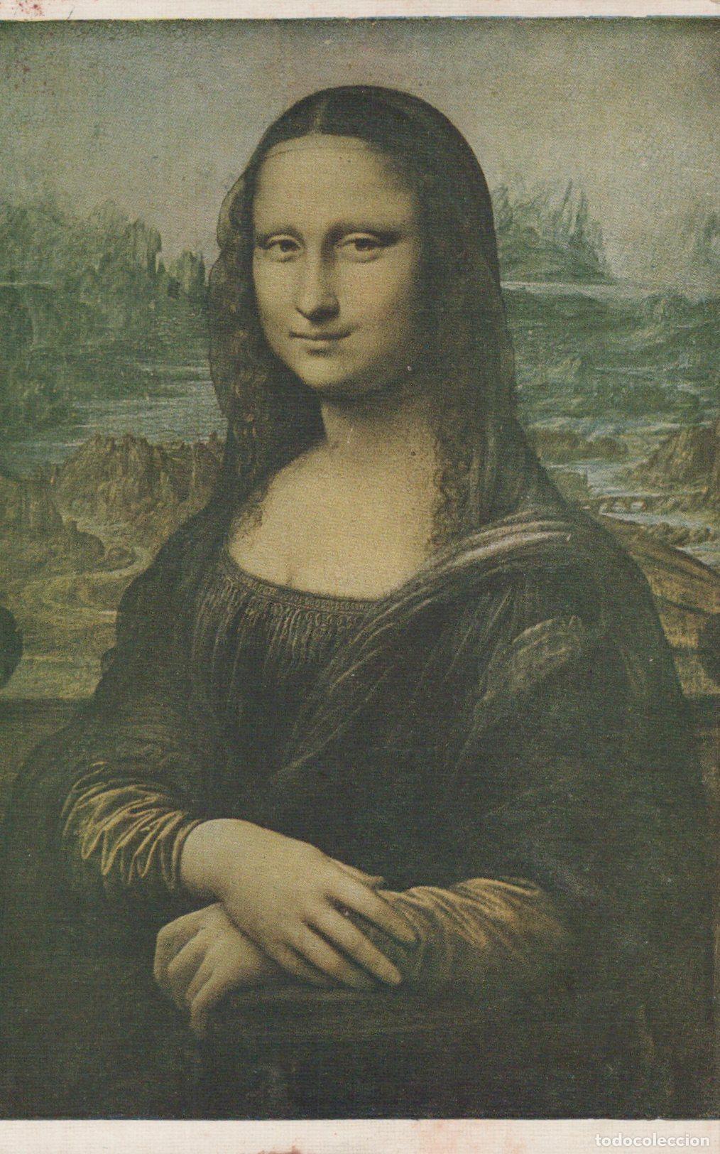 Postais: France Louvre Paris &Icirc;le de Mus&eacute;e du la Joconde Peinture Unposted *YAH372
