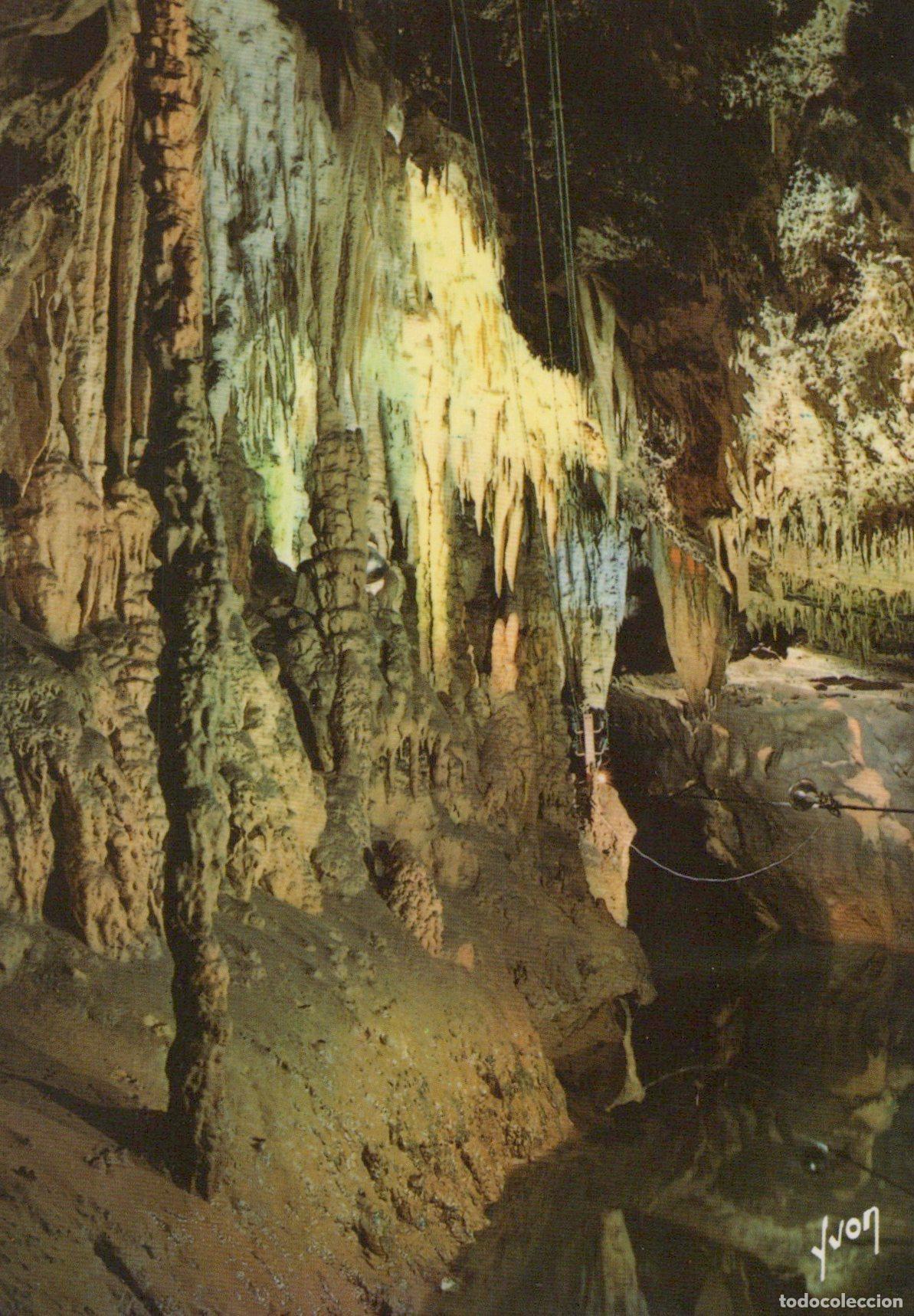 Postales: France Foix Grotte de Labouiche Rivi&egrave;re Souterraine Stalactites *YAH377