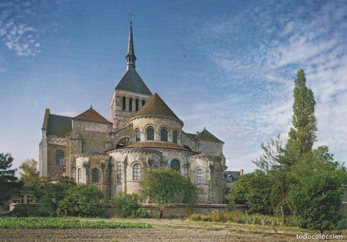 Postais: France Saint Beno&icirc;t Saint Benoit sur Loire Basilique Chevet Roman *YAH579