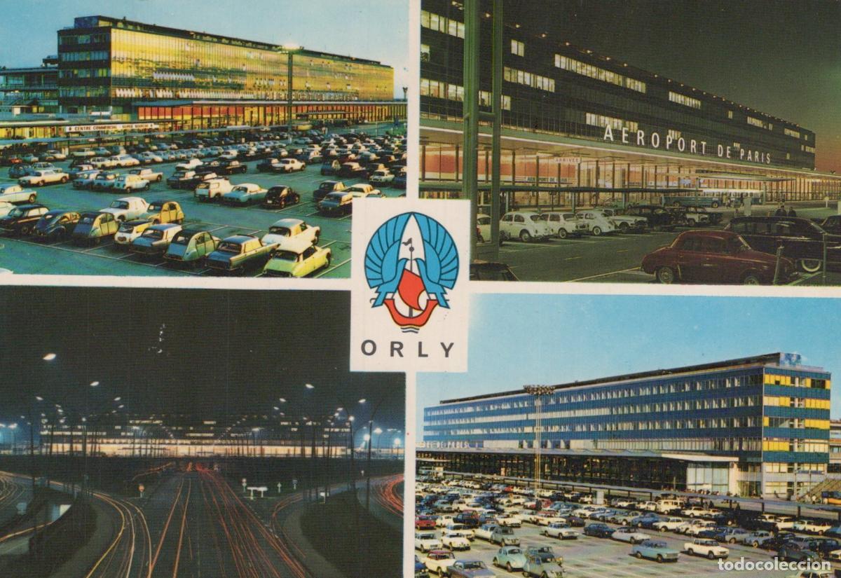 Postais: France Paris Orly Airport Modern Architecture Traffic Unposted *YAH588