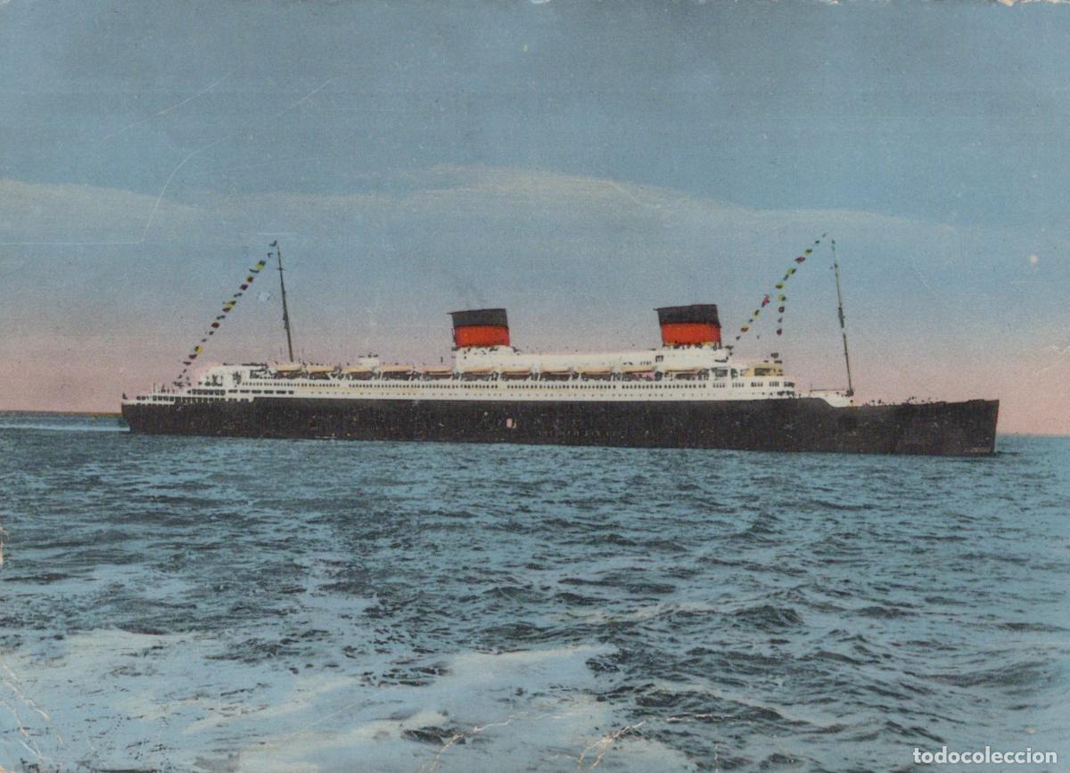 Cartoline: France Le Havre Paquebot Libert&eacute; Cie G&eacute;n&eacute;rale Transatlantique *YAH585