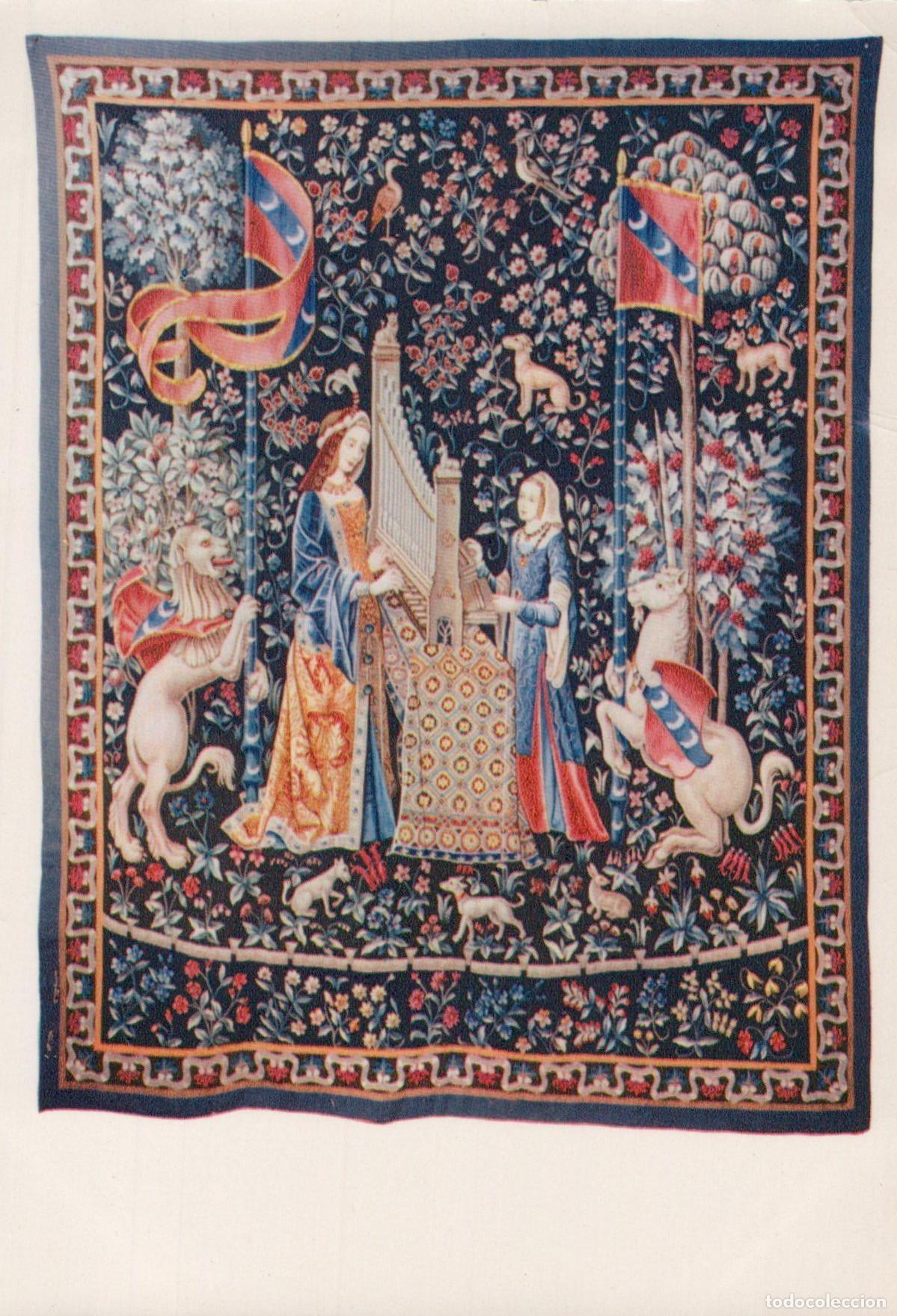 Cartes Postales: France Aubusson Tapisserie la Dame &Agrave; la Licorne Unposted *YAH406