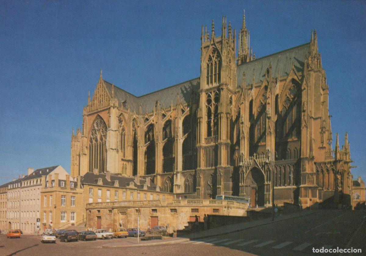 Postais: France Metz Cath&eacute;drale Saint &Eacute;tienne Architecture Gothique *YAH634